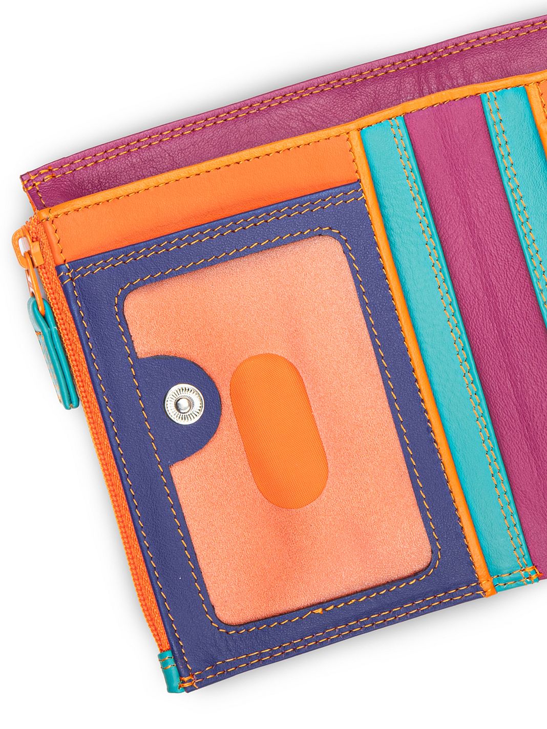 Mywalit Portafoglio Protezione RFID Vera Pelle 9 cm Mywalit Portafoglio Protezione RFID Vera Pelle 9 cm