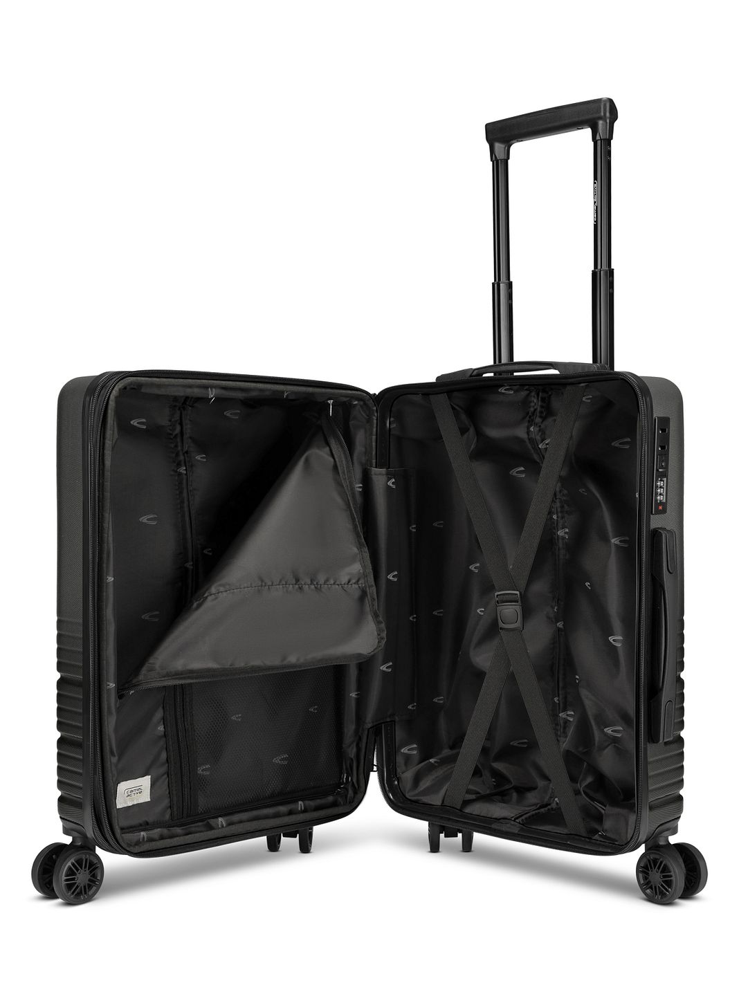 camel active Hanoi 4 ruote Trolley cabina S 55 cm espandibile