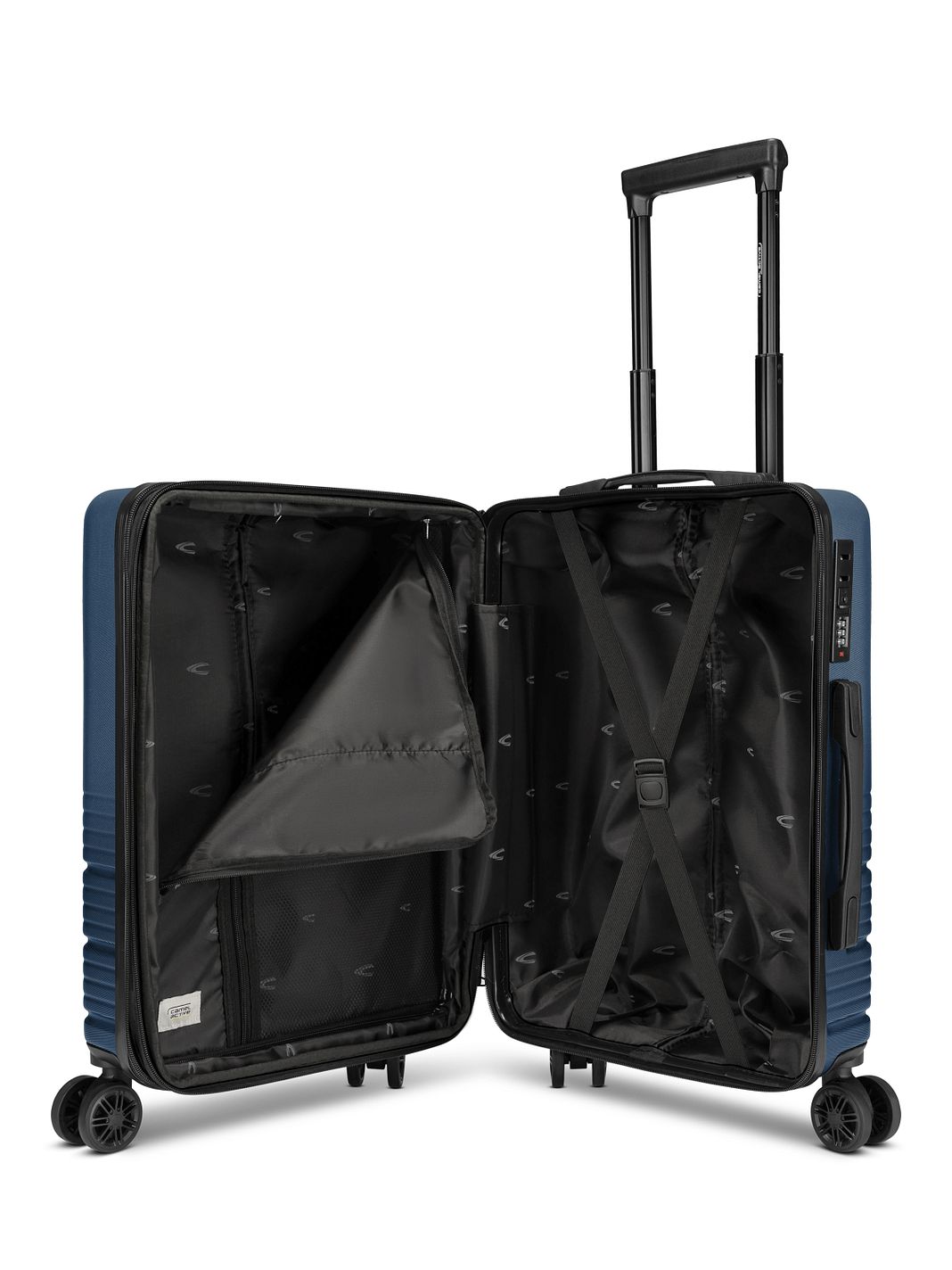 camel active Hanoi 4 ruote Trolley cabina S 55 cm espandibile