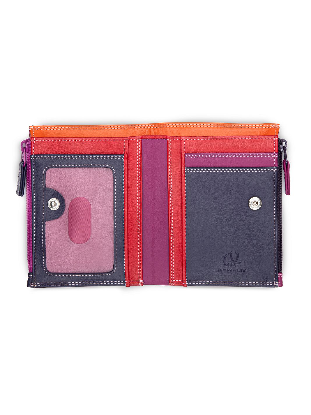 Mywalit Portafoglio Protezione RFID Vera Pelle 9 cm Mywalit Portafoglio Protezione RFID Vera Pelle 9 cm