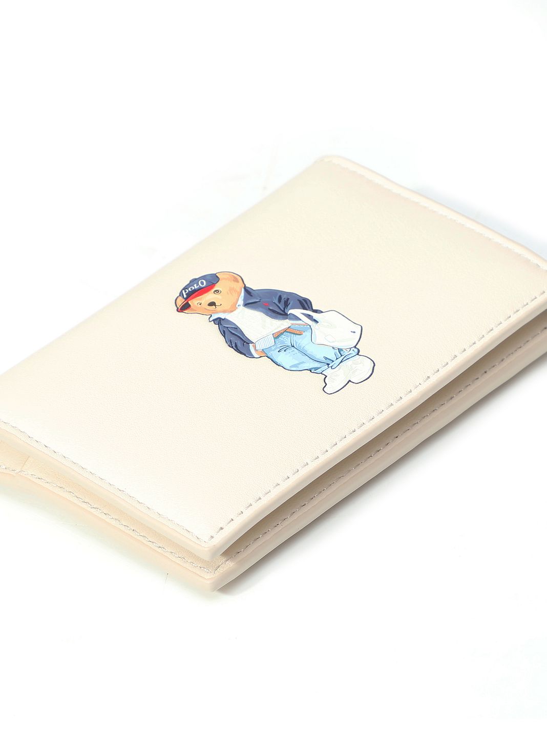 POLO RALPH LAUREN Bear Custodia per carta di credito Vera Pelle 10 cm POLO RALPH LAUREN Bear Custodia per carta di credito Vera Pelle 10 cm