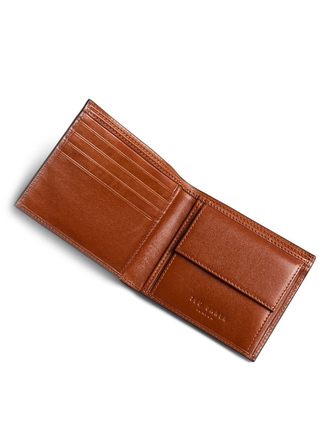 Ted Baker Prugs Cartera Bloqueo RFID Piel natural 11 cm Ted Baker Prugs Cartera Bloqueo RFID Piel natural 11 cm