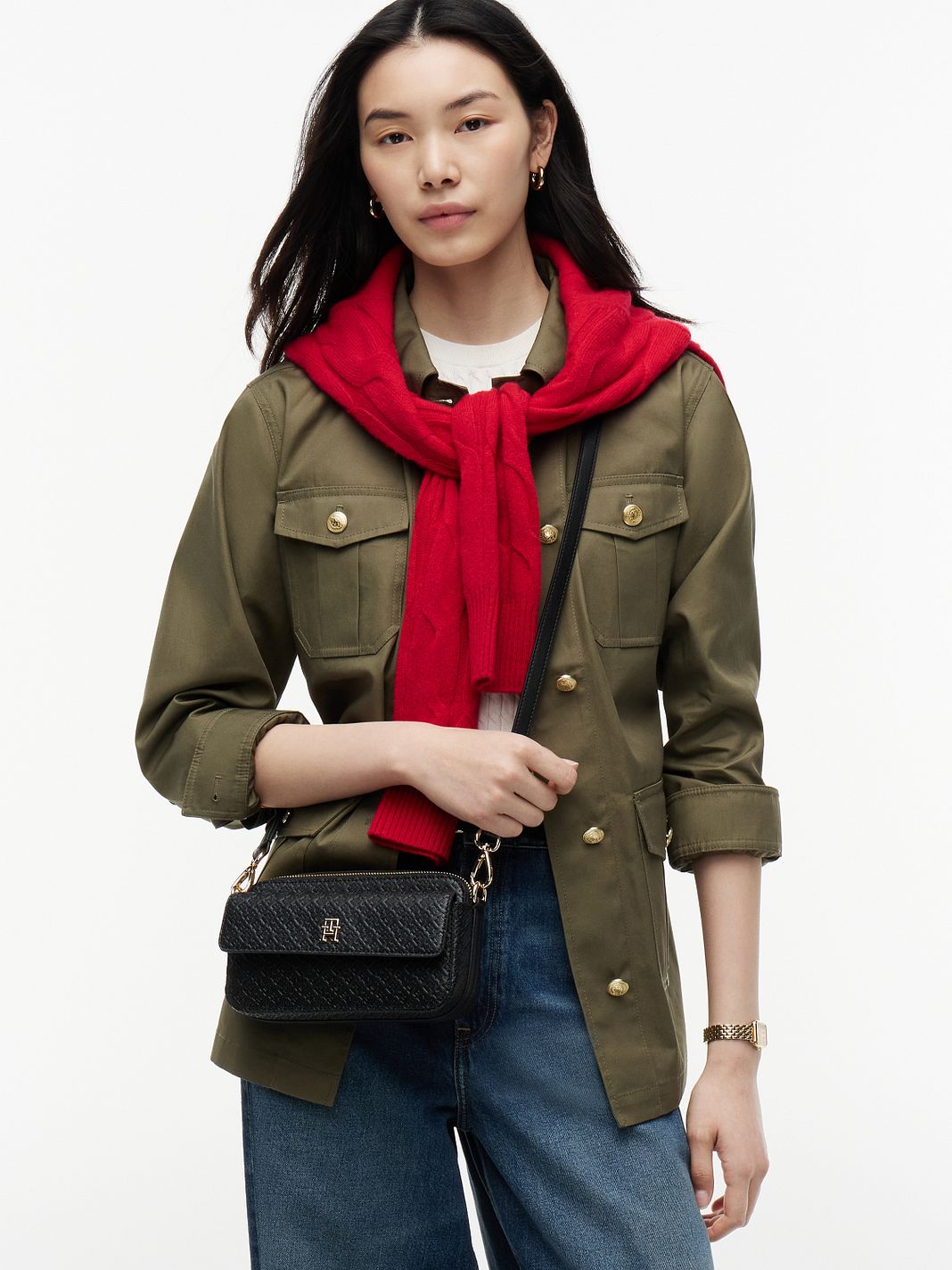 Tommy Hilfiger TH Icon Bolso bandolera 20 cm