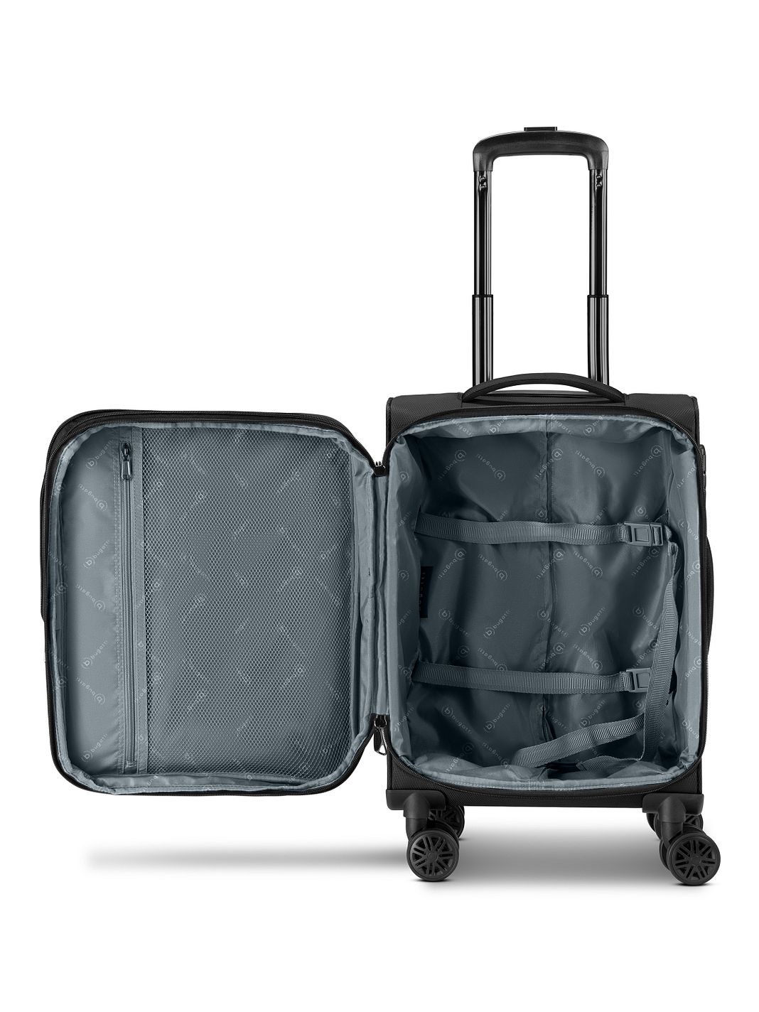 bugatti Valencia Soft 4 ruote Trolley cabina S 55 cm espandibile bugatti Valencia Soft 4 ruote Trolley cabina S 55 cm espandibile