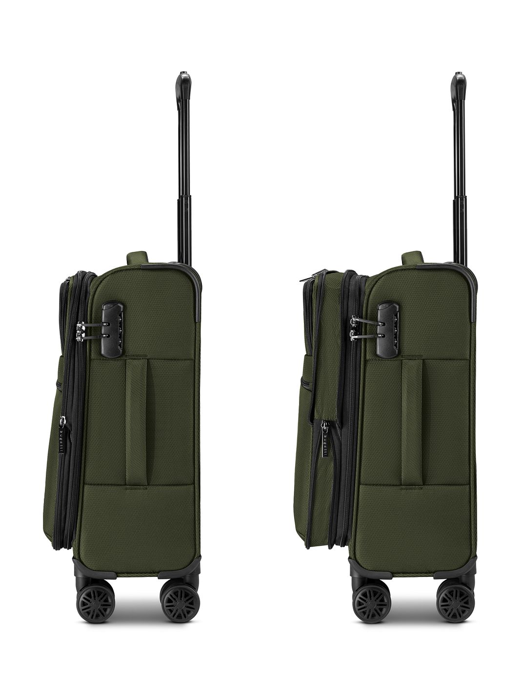 bugatti Valencia Soft 4 ruote Trolley cabina S 55 cm espandibile bugatti Valencia Soft 4 ruote Trolley cabina S 55 cm espandibile