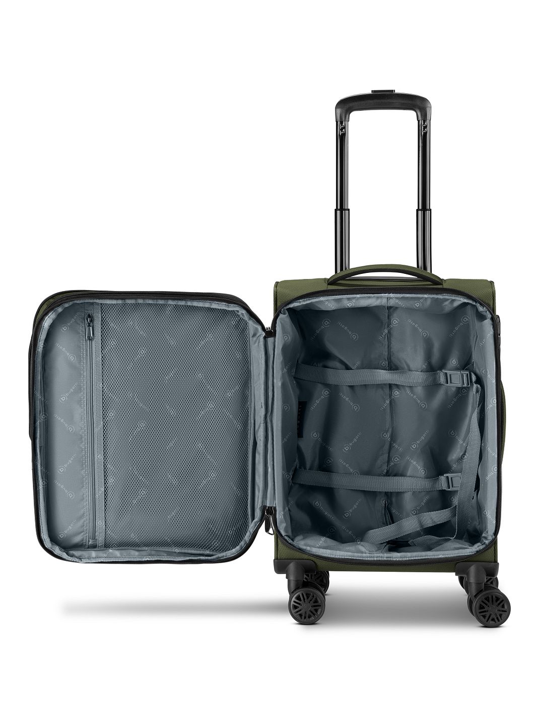 bugatti Valencia Soft 4 ruote Trolley cabina S 55 cm espandibile bugatti Valencia Soft 4 ruote Trolley cabina S 55 cm espandibile