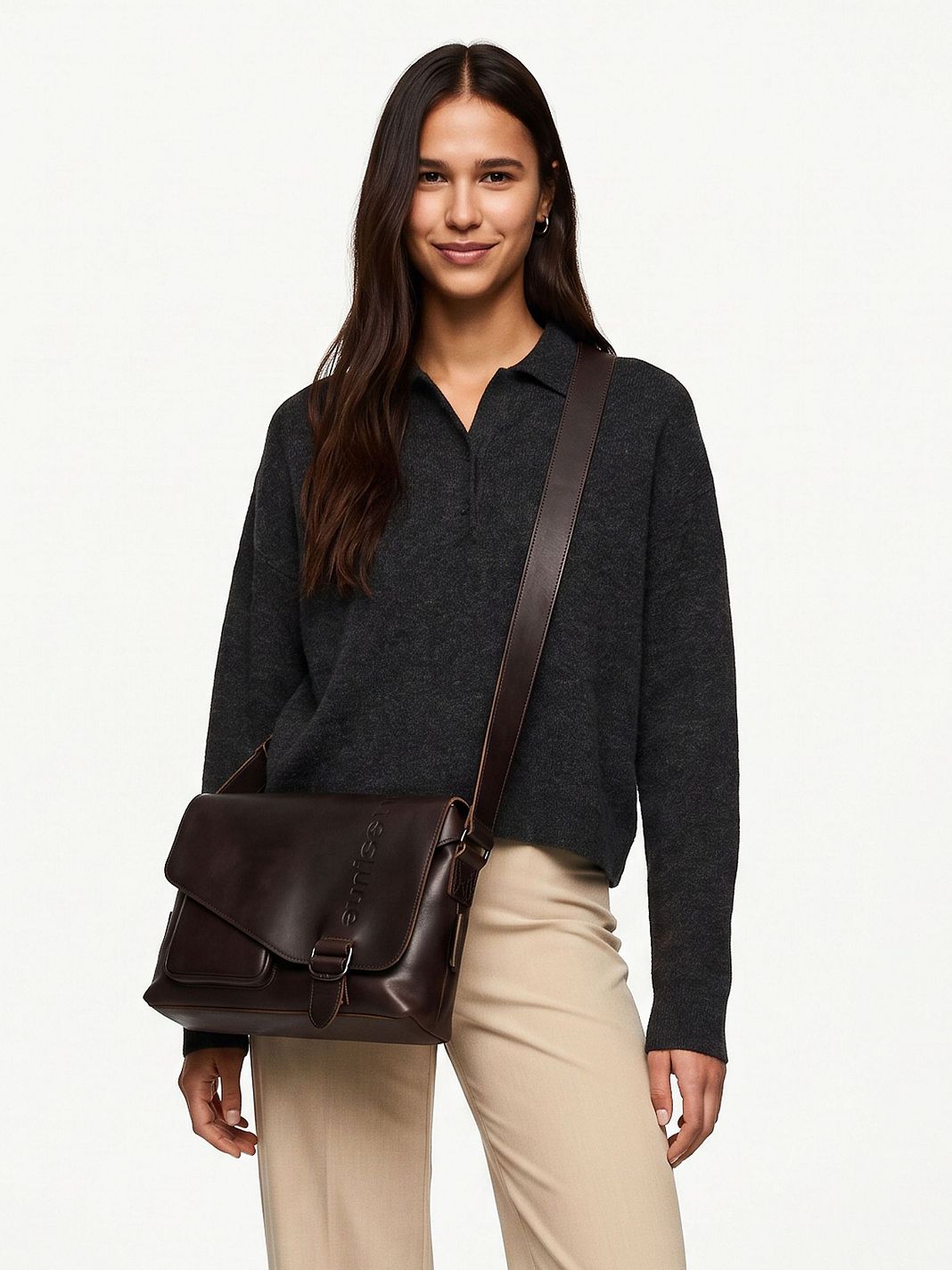 aunts & uncles Heritage Borsa messenger Vera Pelle 41.5 cm Vano porta PC aunts & uncles Heritage Borsa messenger Vera Pelle 41.5 cm Vano porta PC