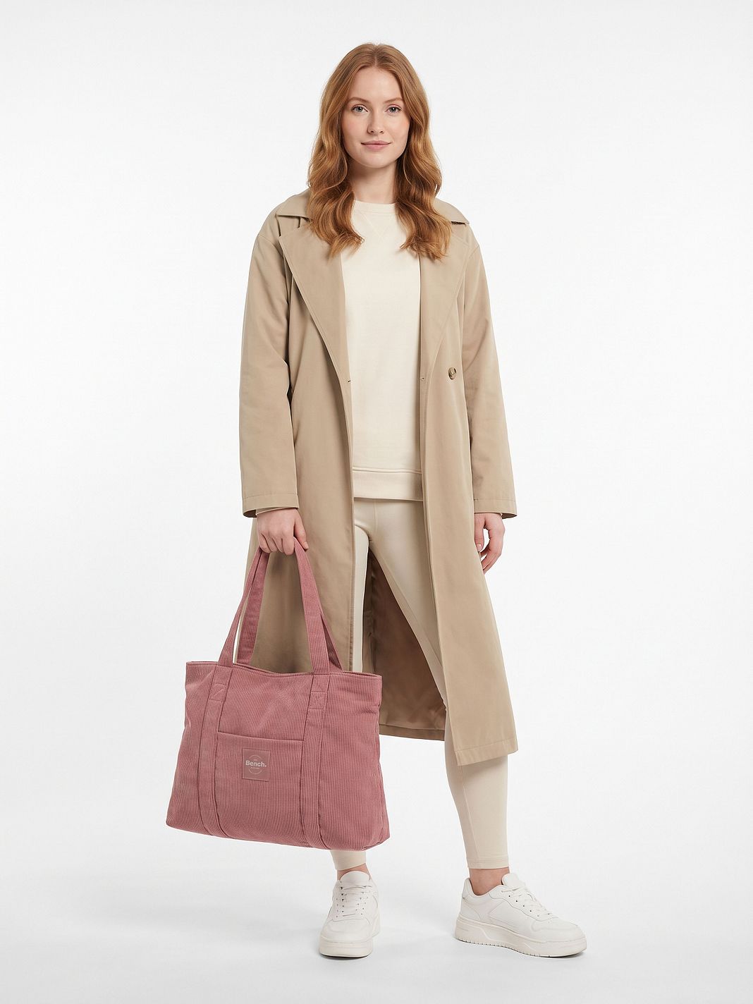 Bench Cord Borsa tote 48 cm
