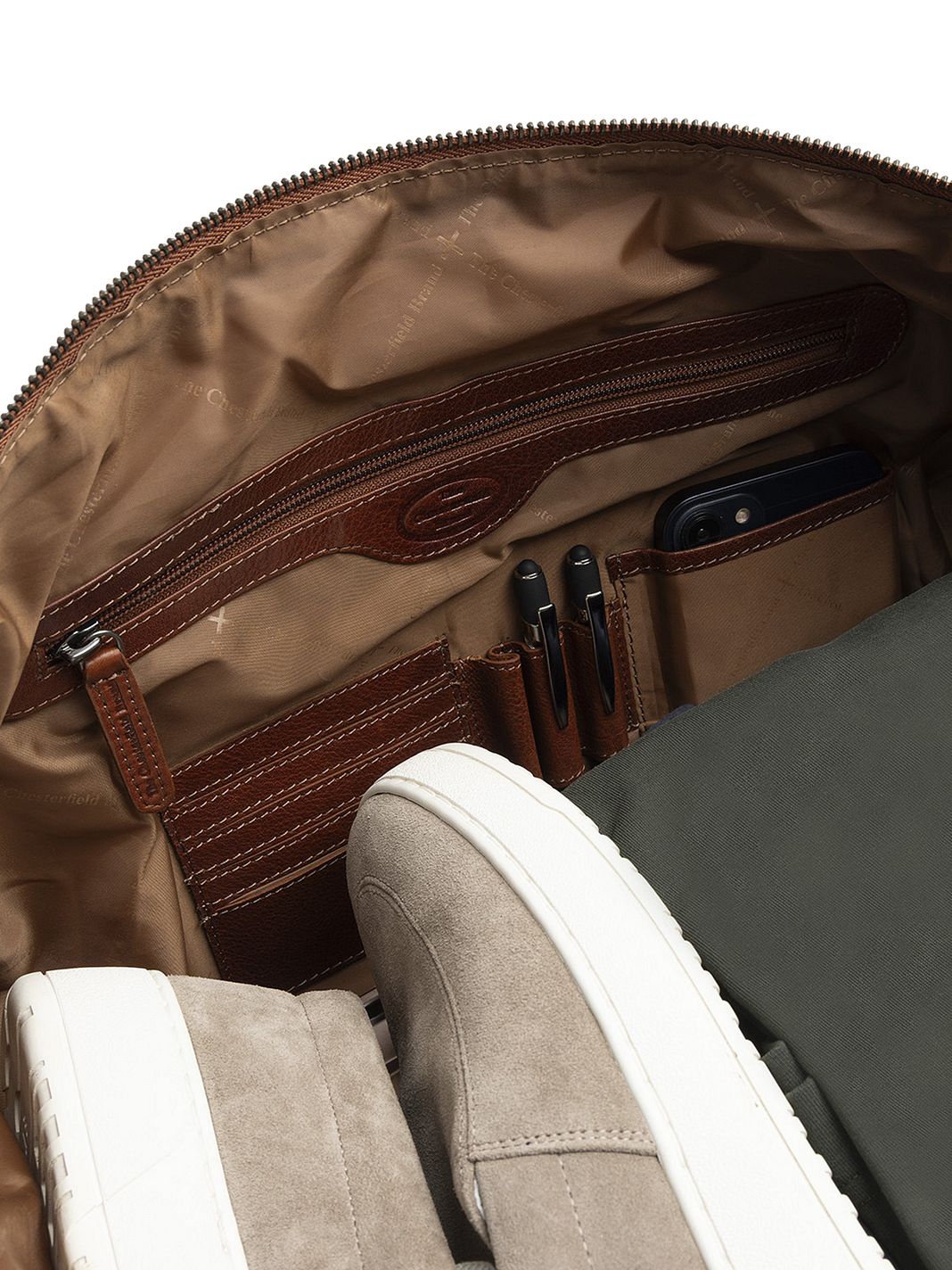 The Chesterfield Brand Amaris Borsa da viaggio Weekender Vera Pelle 55 cm The Chesterfield Brand Amaris Borsa da viaggio Weekender Vera Pelle 55 cm