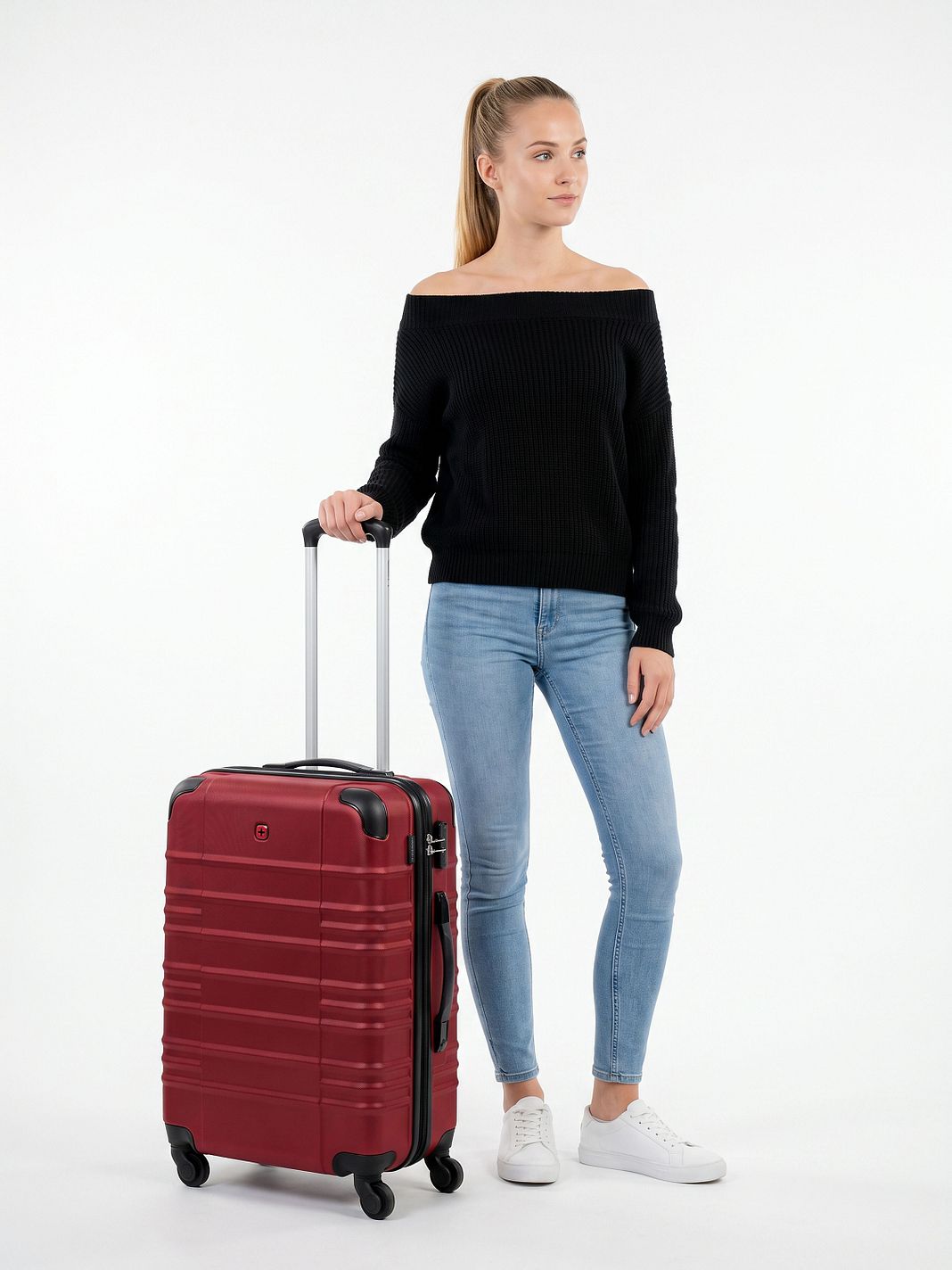 Wenger Amplar Evo 4 ruote Carrello M 65 cm espandibile Wenger Amplar Evo 4 ruote Carrello M 65 cm espandibile
