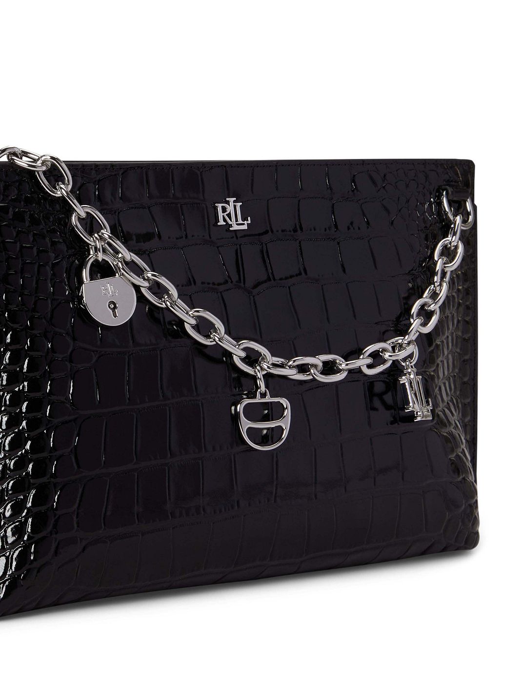 Lauren Ralph Lauren Kuvertväska Läder 26 cm Lauren Ralph Lauren Kuvertväska Läder 26 cm