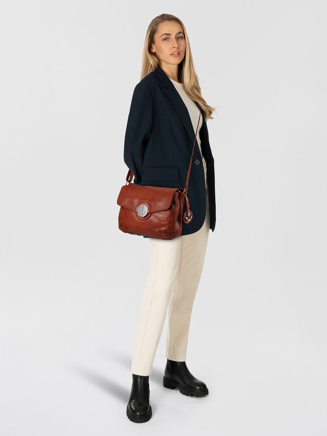 Harbour 2nd Anchor Love Messenger bags Läder 27 cm Harbour 2nd Anchor Love Messenger bags Läder 27 cm