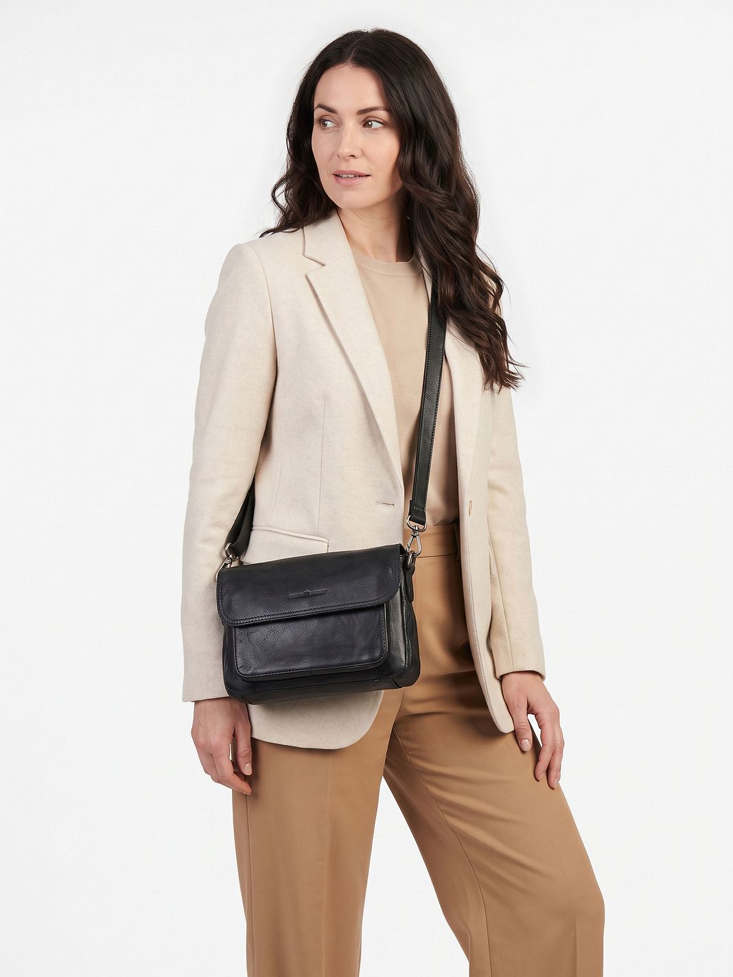 Greenburry Colombiana Crossbody-laukku Nahka 24 cm