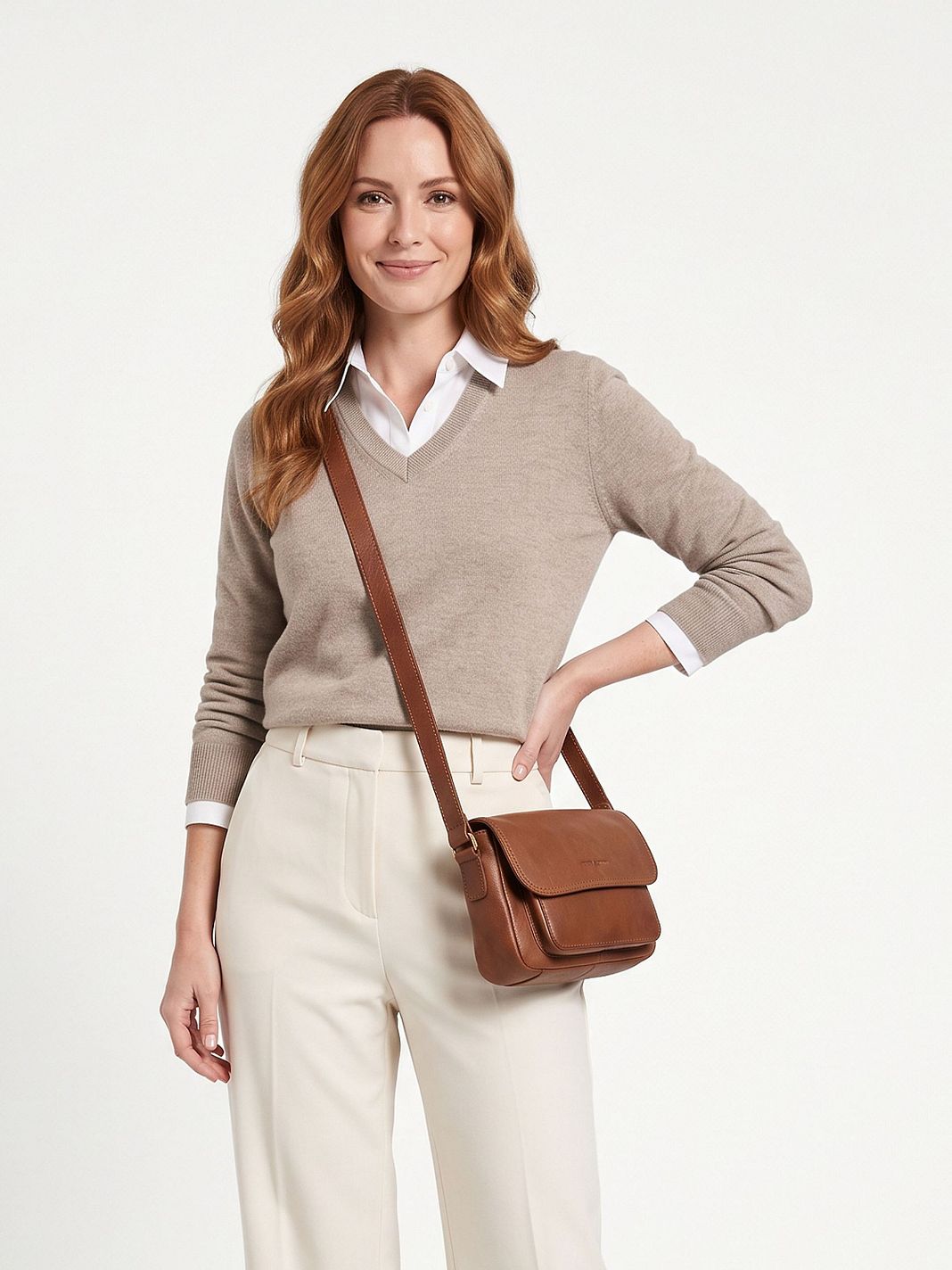 Greenburry Colombiana Crossbody-laukku Nahka 24 cm