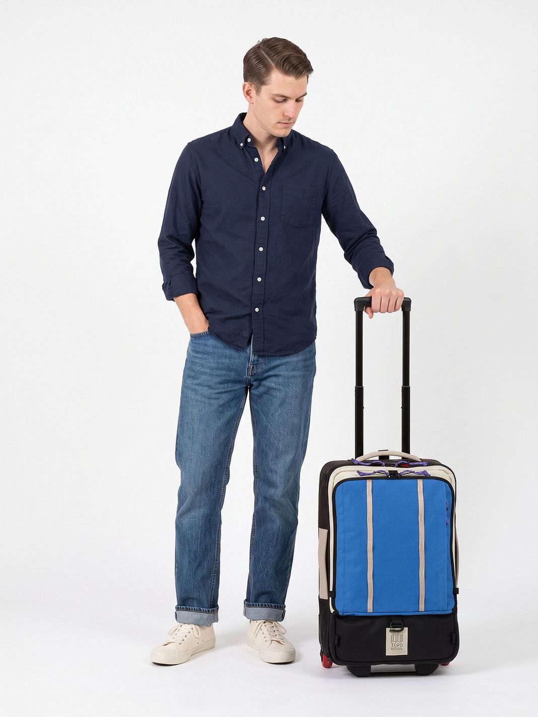 Topo Designs Global 2 ruote Trolley cabina 53 cm Topo Designs Global 2 ruote Trolley cabina 53 cm