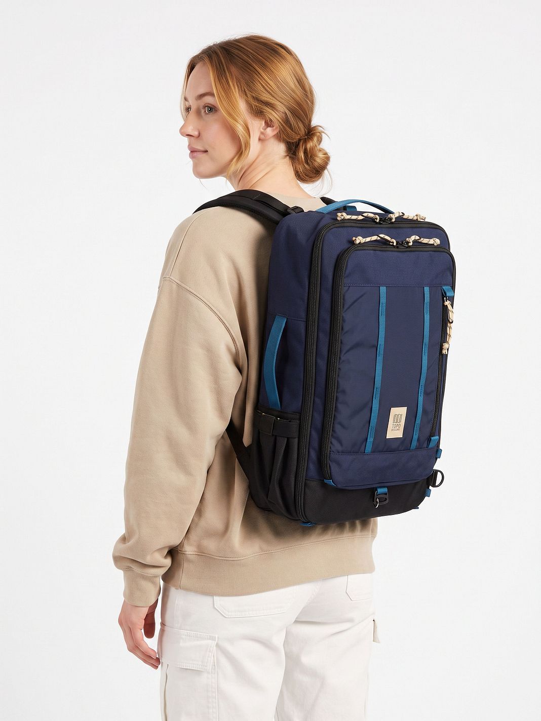 Topo Designs Zaino da viaggio Global con scomparto per laptop da 51 cm Topo Designs Zaino da viaggio Global con scomparto per laptop da 51 cm
