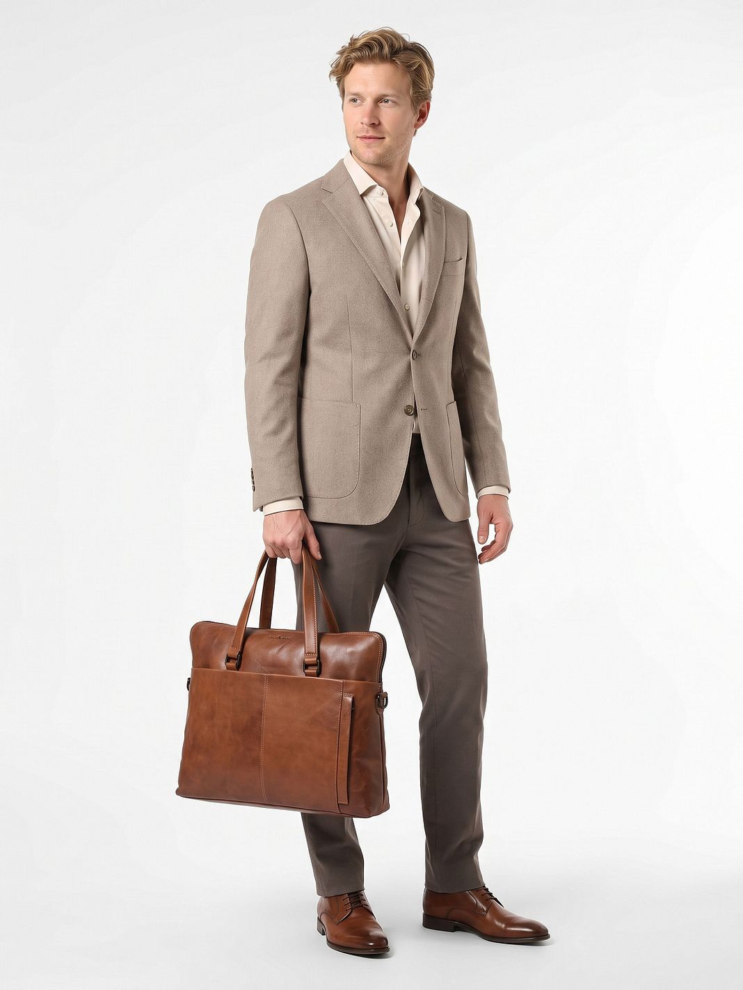 Greenburry Newport Maletín Piel natural 39 cm Compartimento para el portátil Greenburry Newport Maletín Piel natural 39 cm Compartimento para el portátil