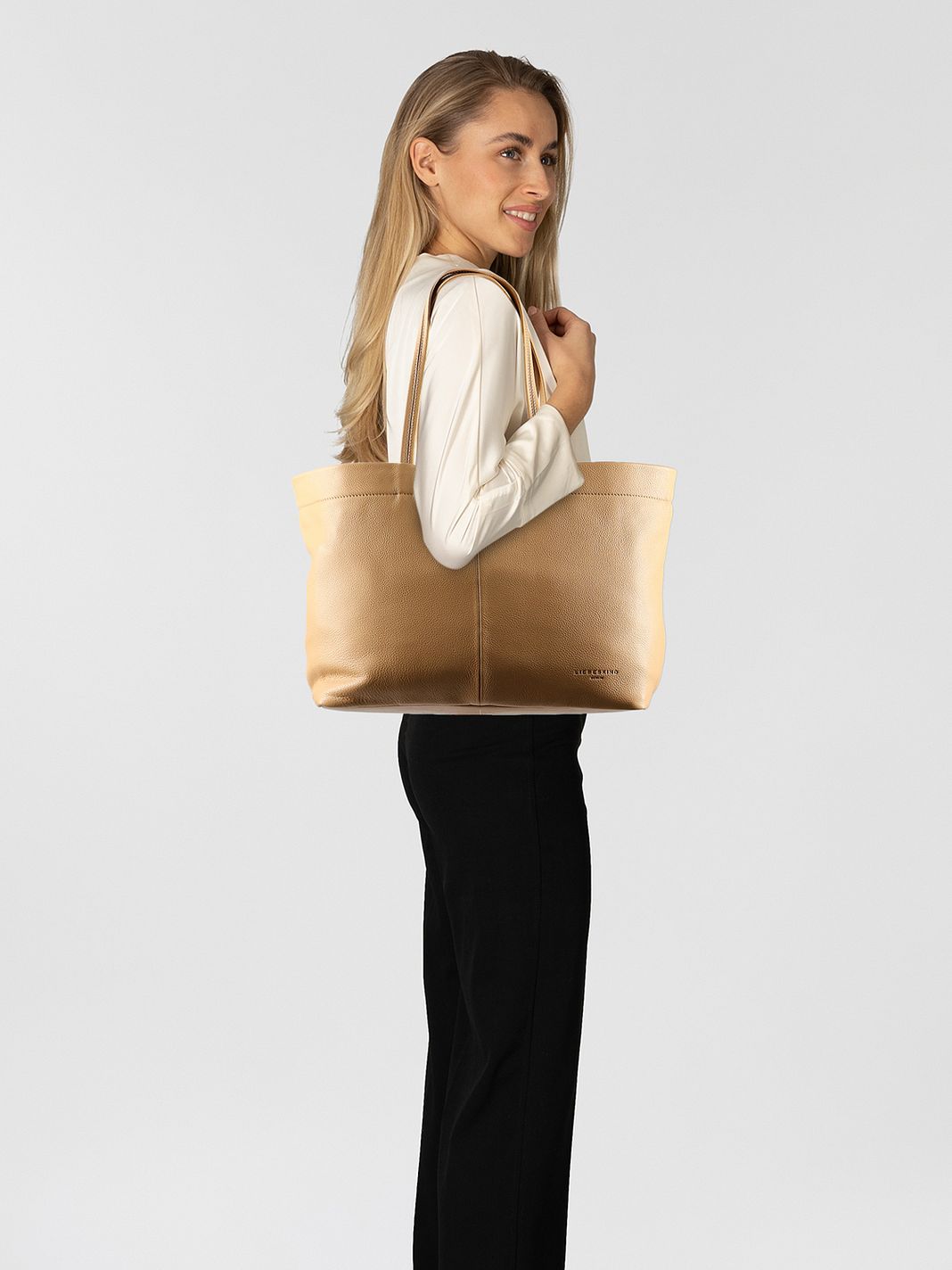 Liebeskind Hera II Borsa tote L Vera Pelle 55 cm Liebeskind Hera II Borsa tote L Vera Pelle 55 cm