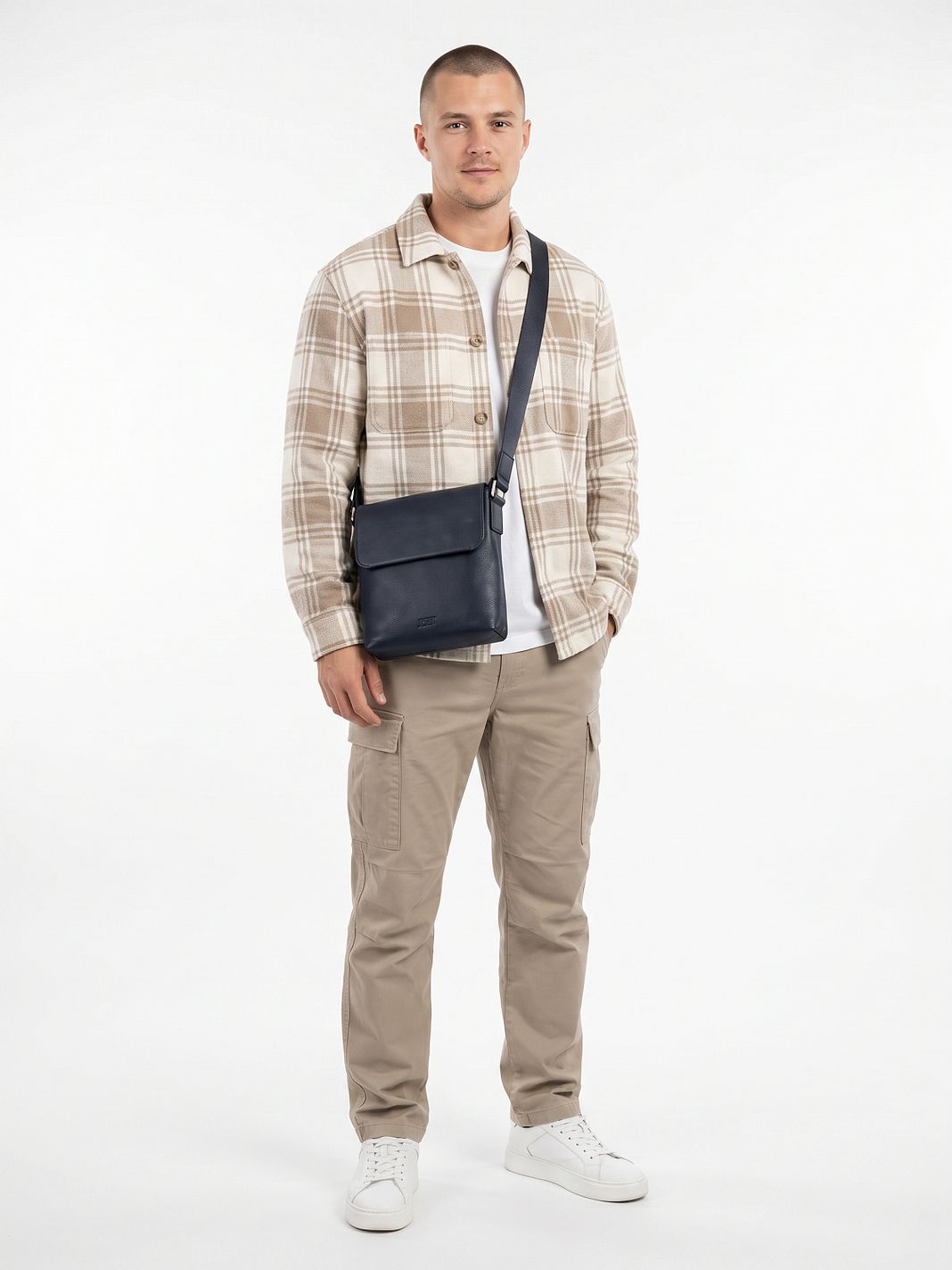 Jost Lysa Bolso bandolera S Piel natural 21 cm Jost Lysa Bolso bandolera S Piel natural 21 cm