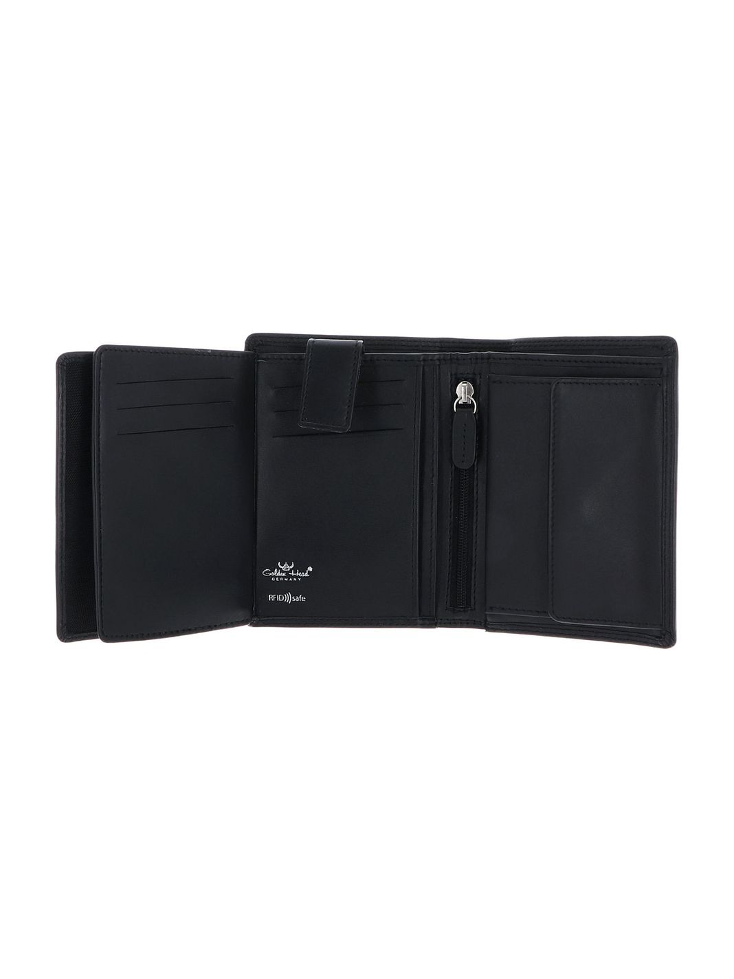 Golden Head Polo Portafoglio Protezione RFID Vera Pelle 12.5 cm