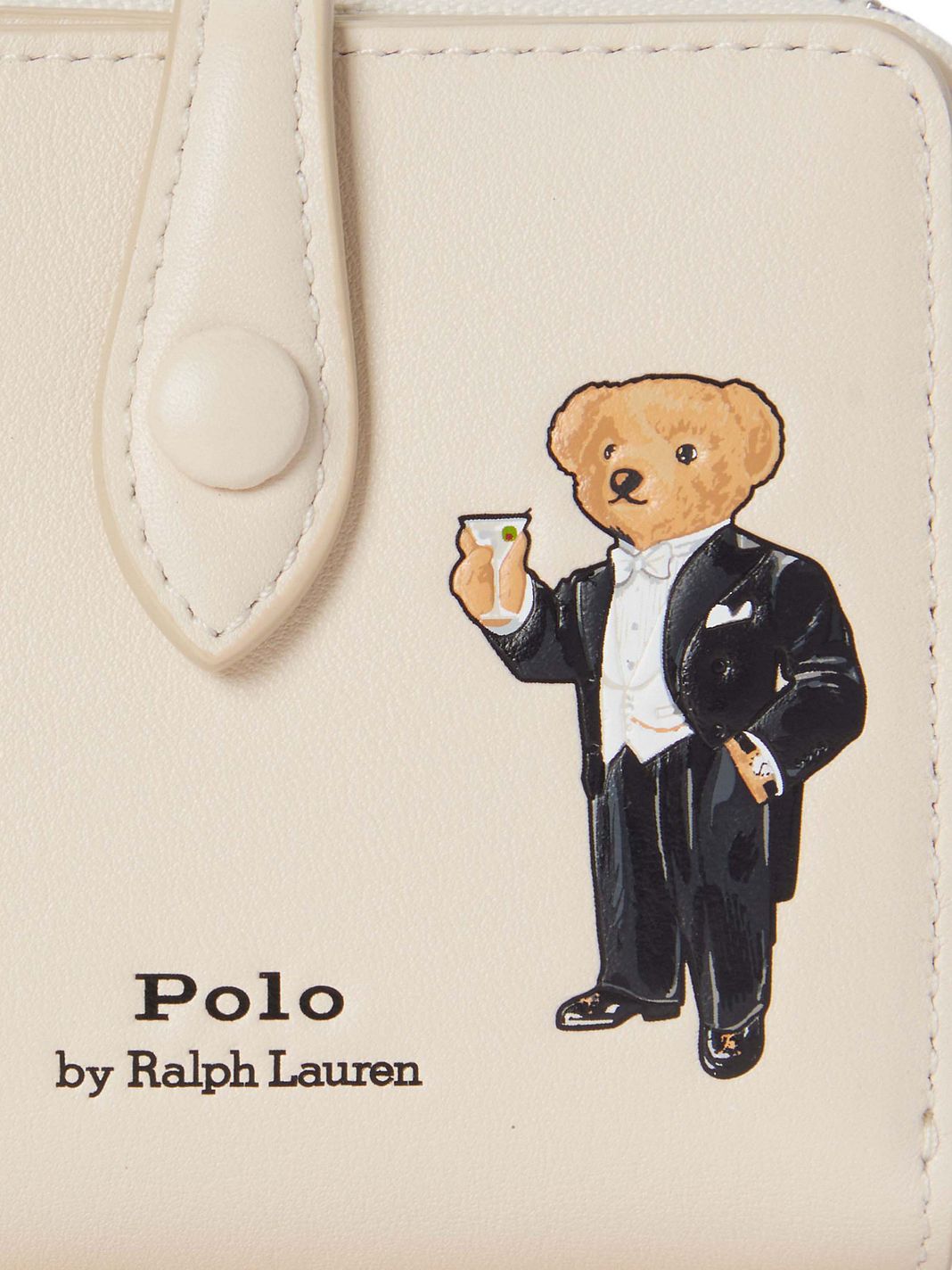 POLO RALPH LAUREN Bear Portafoglio Vera Pelle 10 cm POLO RALPH LAUREN Bear Portafoglio Vera Pelle 10 cm