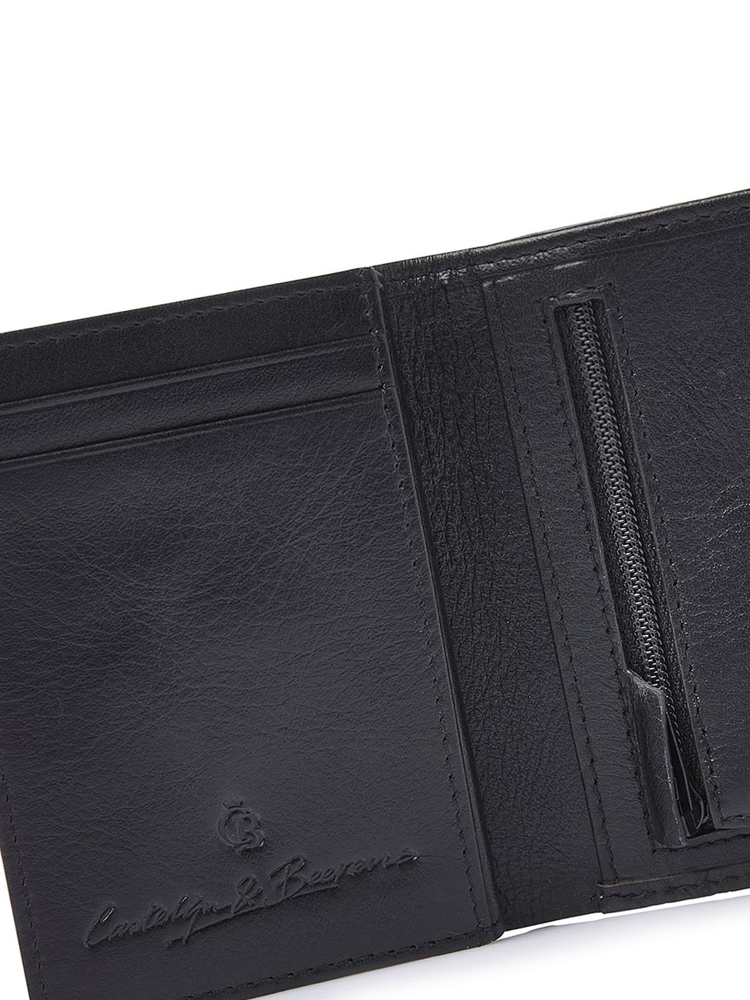 Castelijn & Beerens Portafoglio Protezione RFID Vera Pelle 8 cm Castelijn & Beerens Portafoglio Protezione RFID Vera Pelle 8 cm