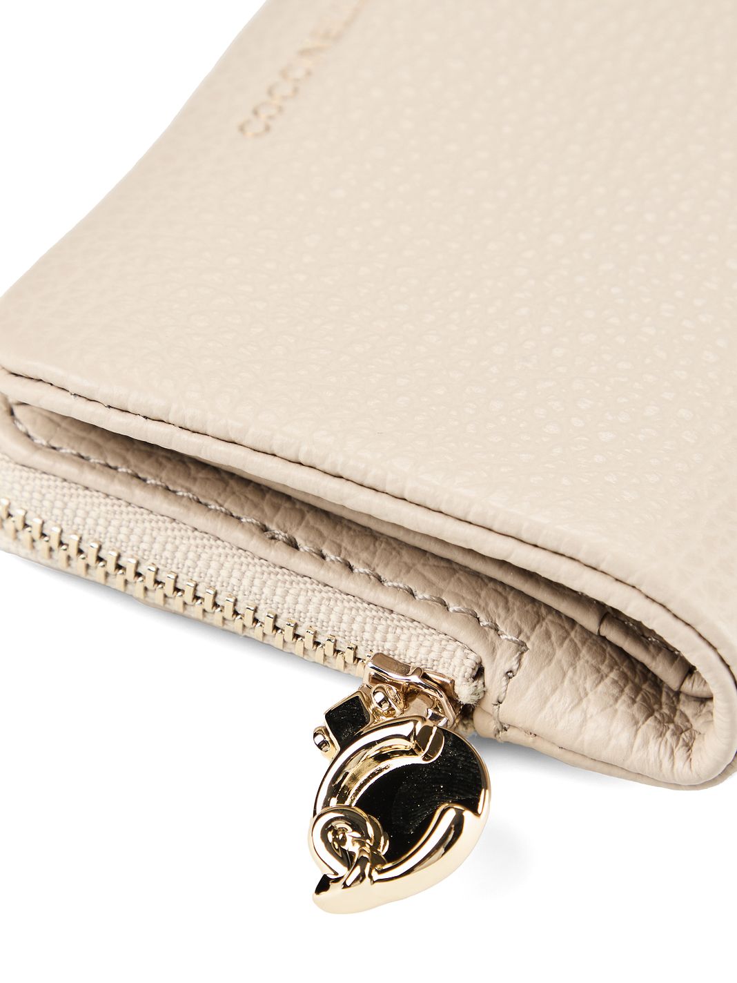 Coccinelle C-Me Softy Cartera Piel natural 12 cm Coccinelle C-Me Softy Cartera Piel natural 12 cm