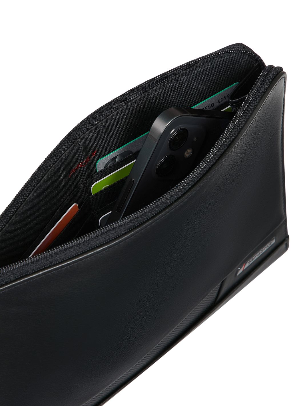 Samsonite Pro-Dlx 6 Pochette uomo Protezione RFID Vera Pelle 21 cm Samsonite Pro-Dlx 6 Pochette uomo Protezione RFID Vera Pelle 21 cm