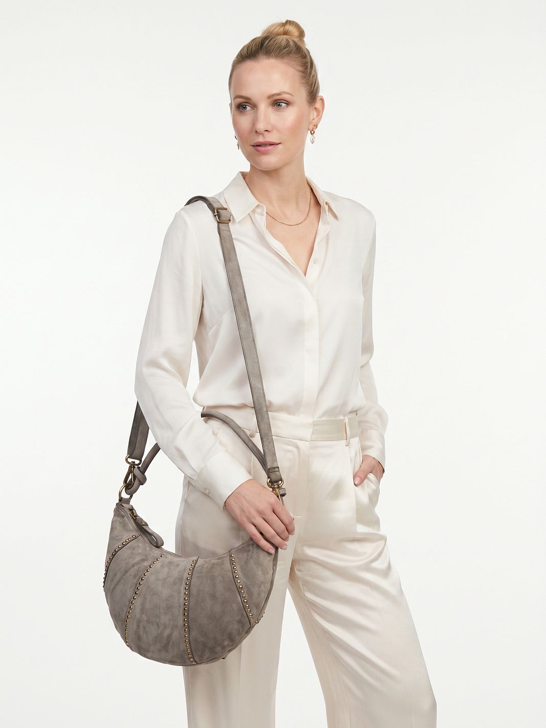 Campomaggi Sole Bolso para hombre M Piel natural 32 cm