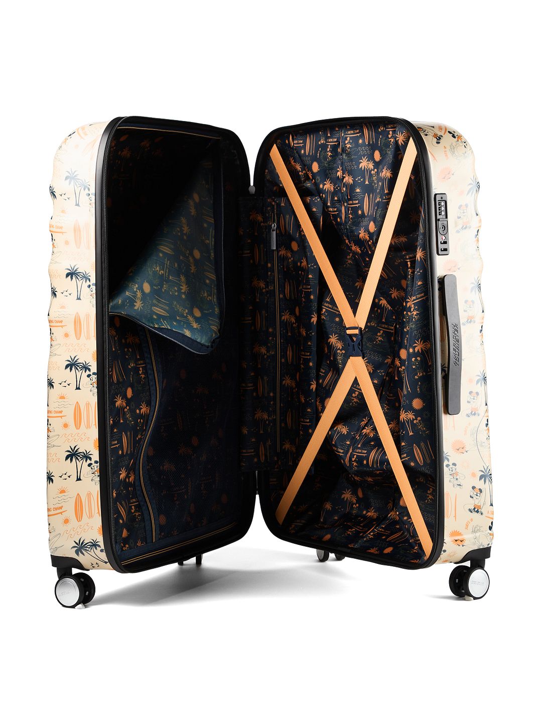 American Tourister Wavebreaker Disney 4 ruote Carrello 77 cm