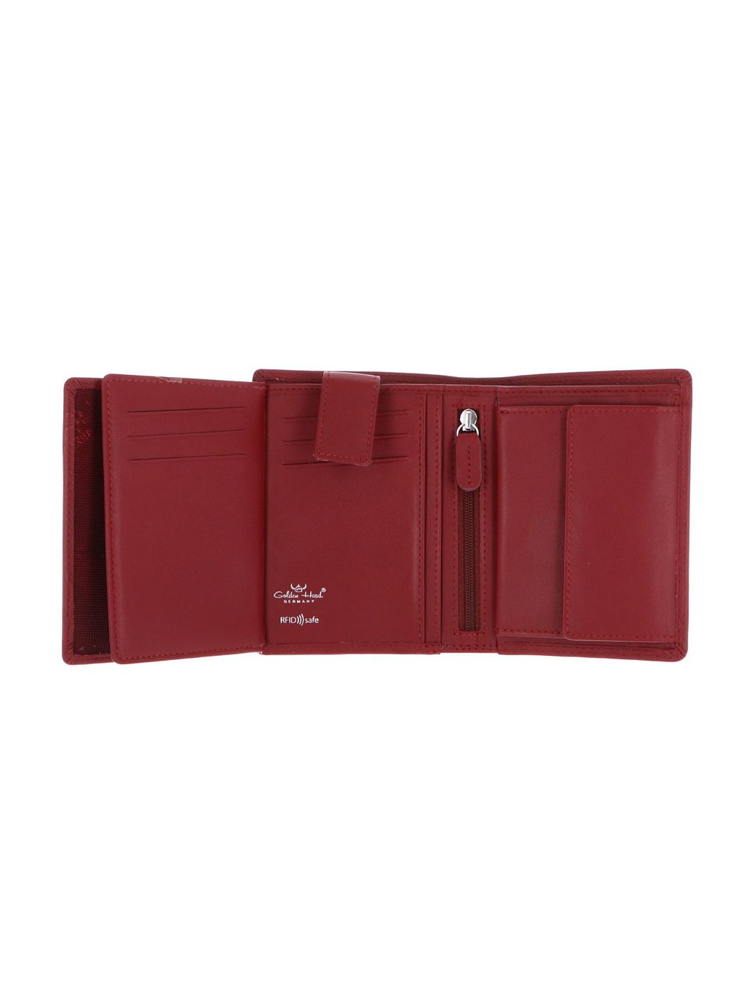Golden Head Polo Portafoglio Protezione RFID Vera Pelle 12.5 cm
