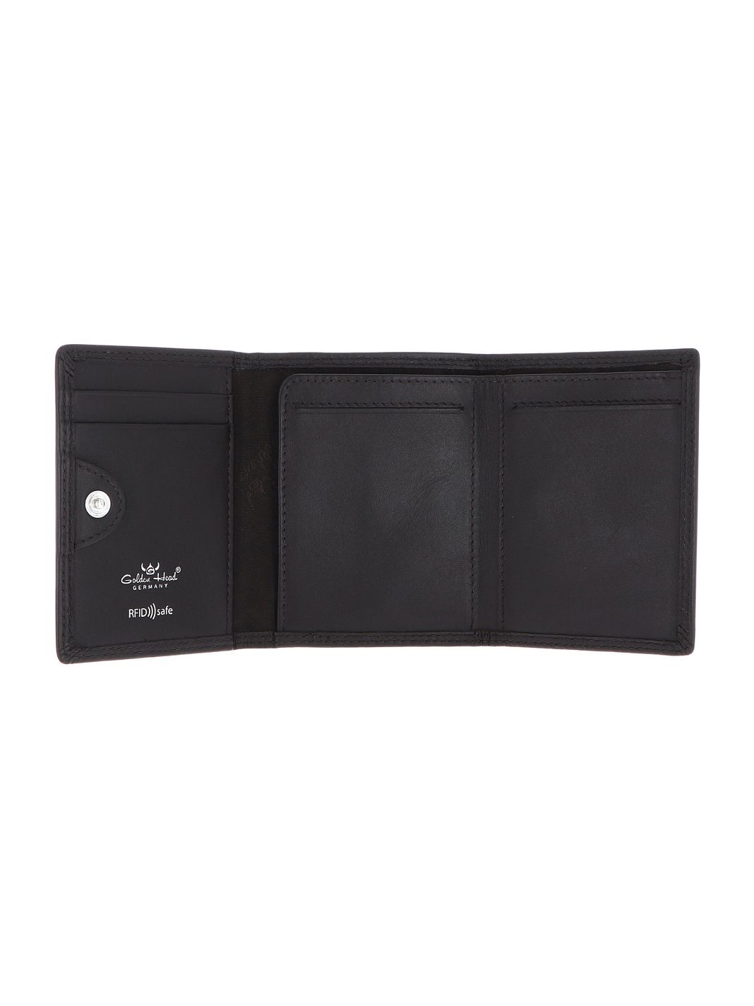 Golden Head Polo Portafoglio Protezione RFID Vera Pelle 10 cm