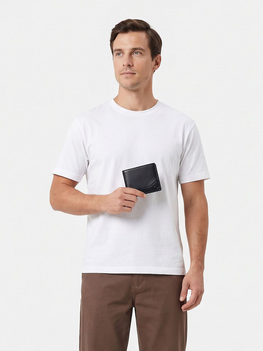 camel active Stone Cartera Bloqueo RFID Piel natural 11 cm