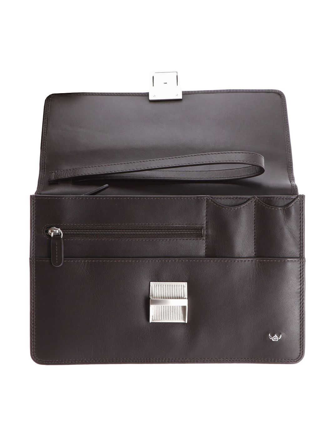 Golden Head Polo Pochette uomo Vera Pelle 23 cm