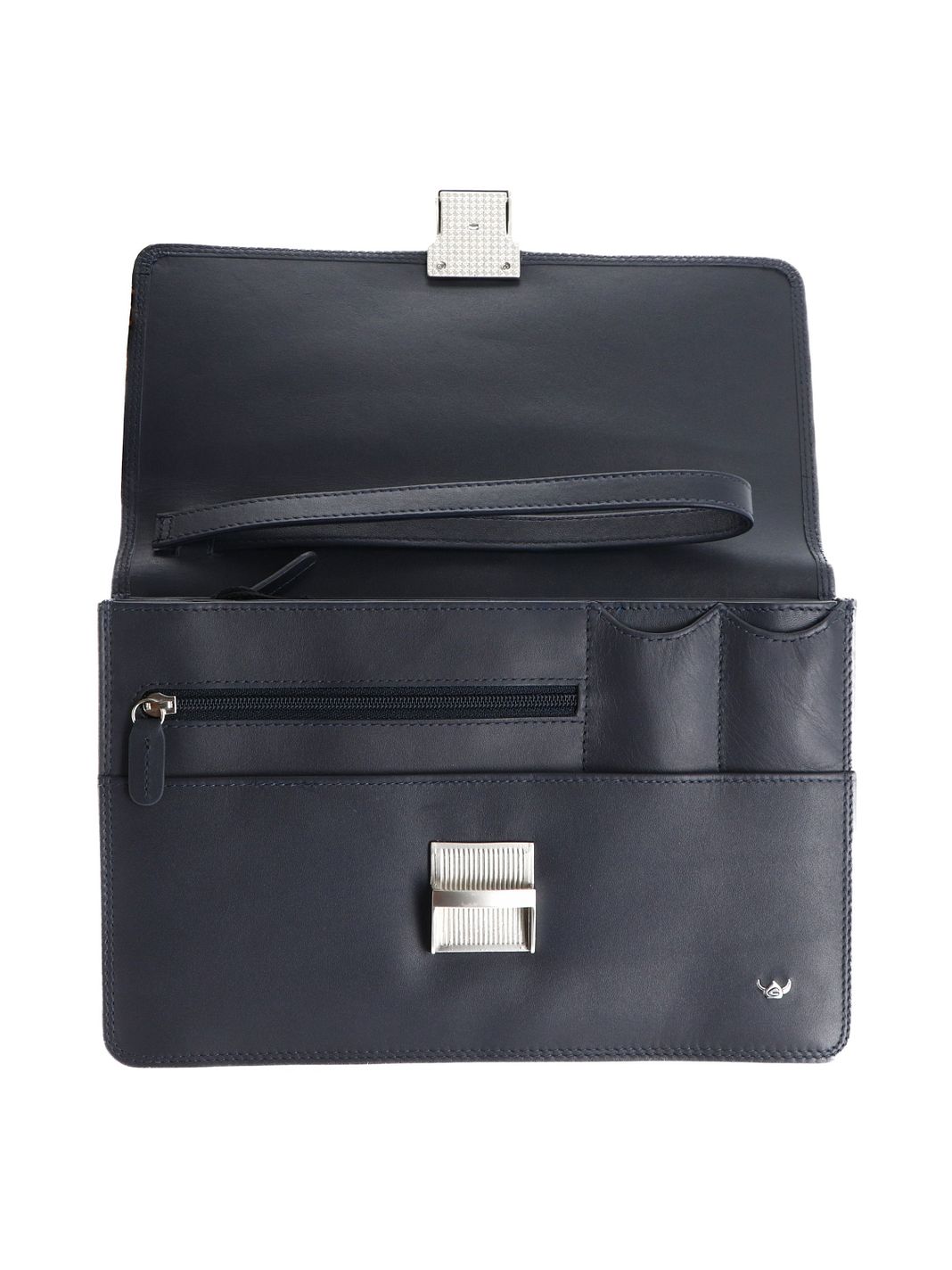Golden Head Polo Pochette uomo Vera Pelle 23 cm