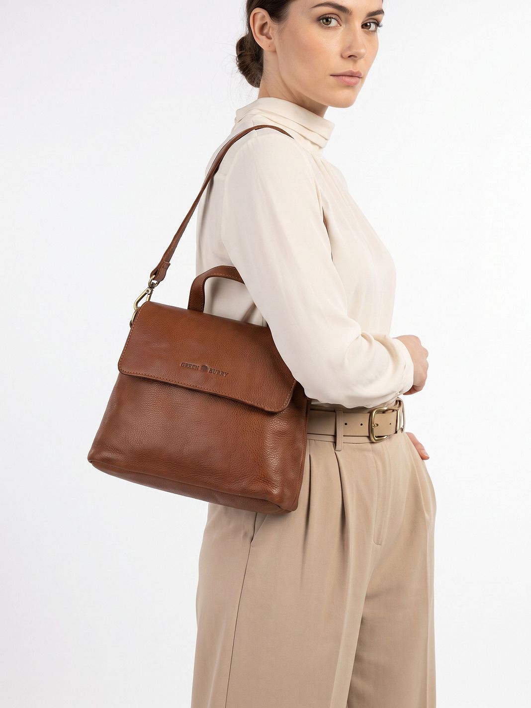Greenburry Colombiana Käsilaukku Nahka 22.5 cm