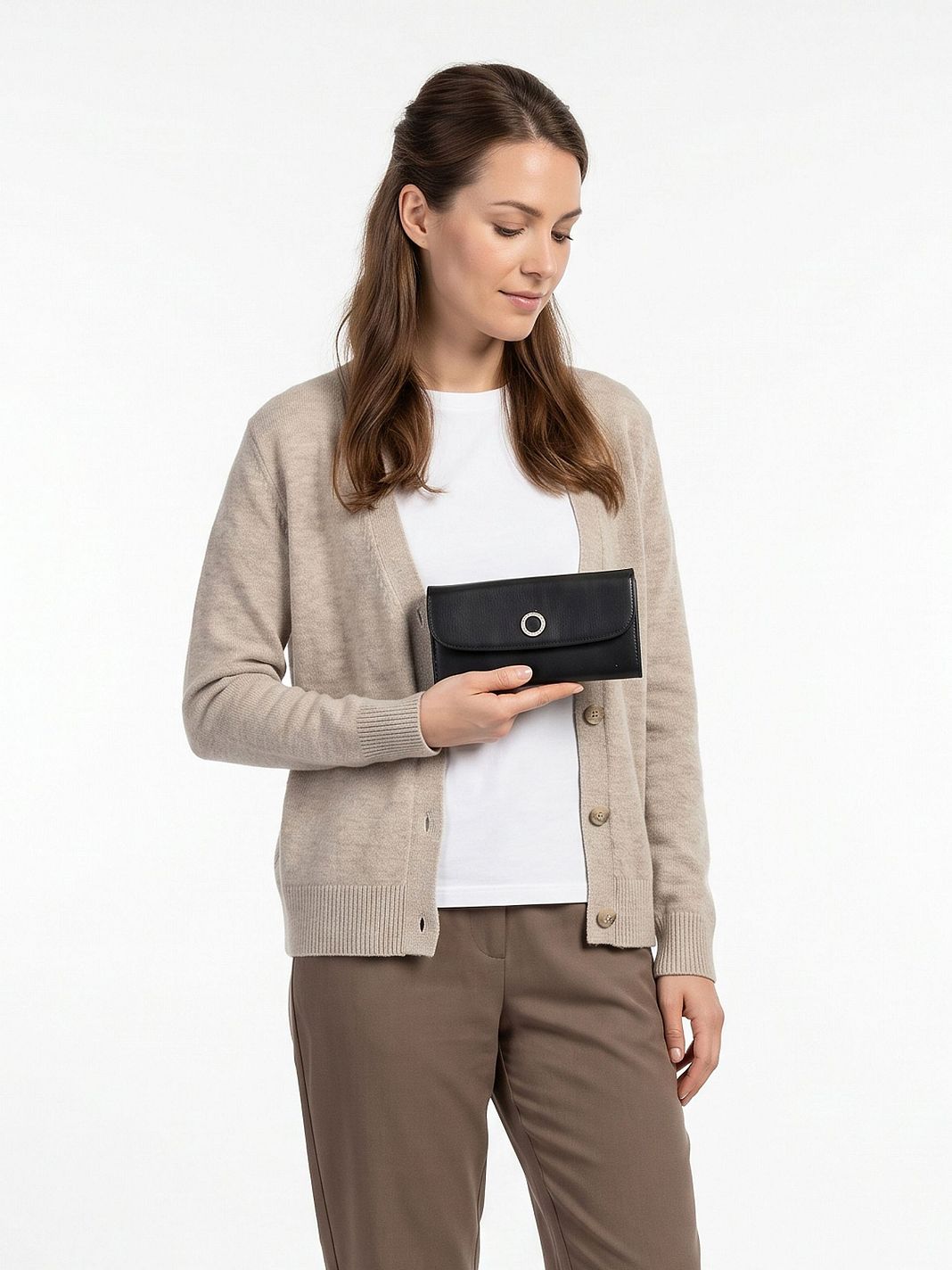 Esquire Athena Lompakko RFID-suoja Nahka 18.5 cm Esquire Athena Lompakko RFID-suoja Nahka 18.5 cm
