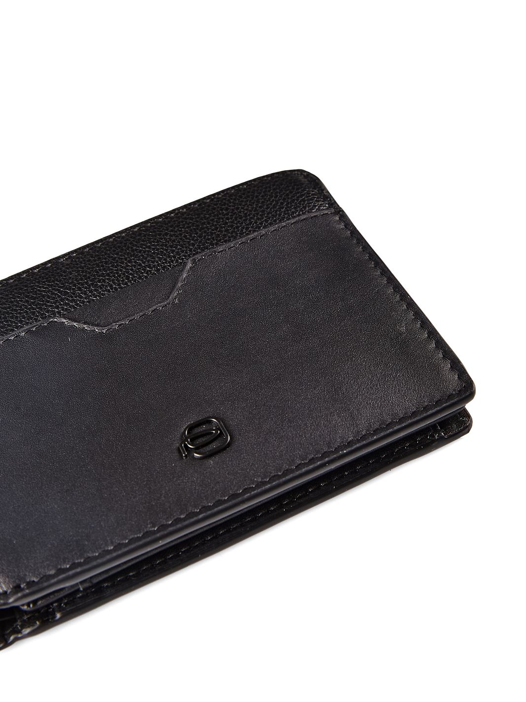Piquadro Ael Portafoglio Protezione RFID Vera Pelle 12.5 cm Piquadro Ael Portafoglio Protezione RFID Vera Pelle 12.5 cm