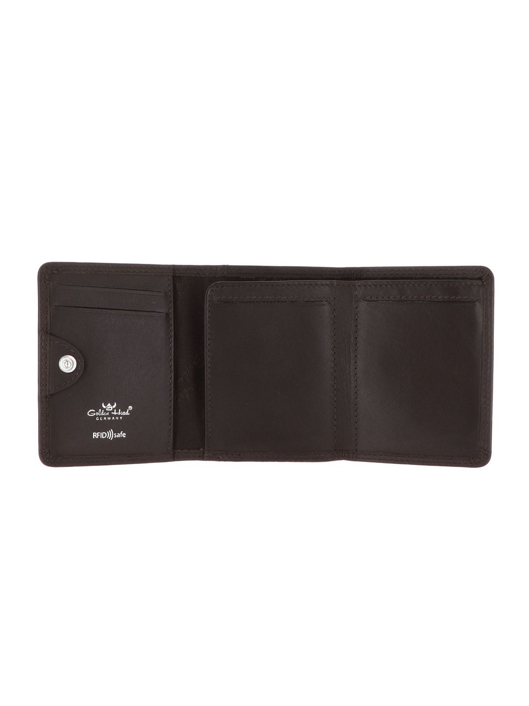 Golden Head Polo Portafoglio Protezione RFID Vera Pelle 10 cm