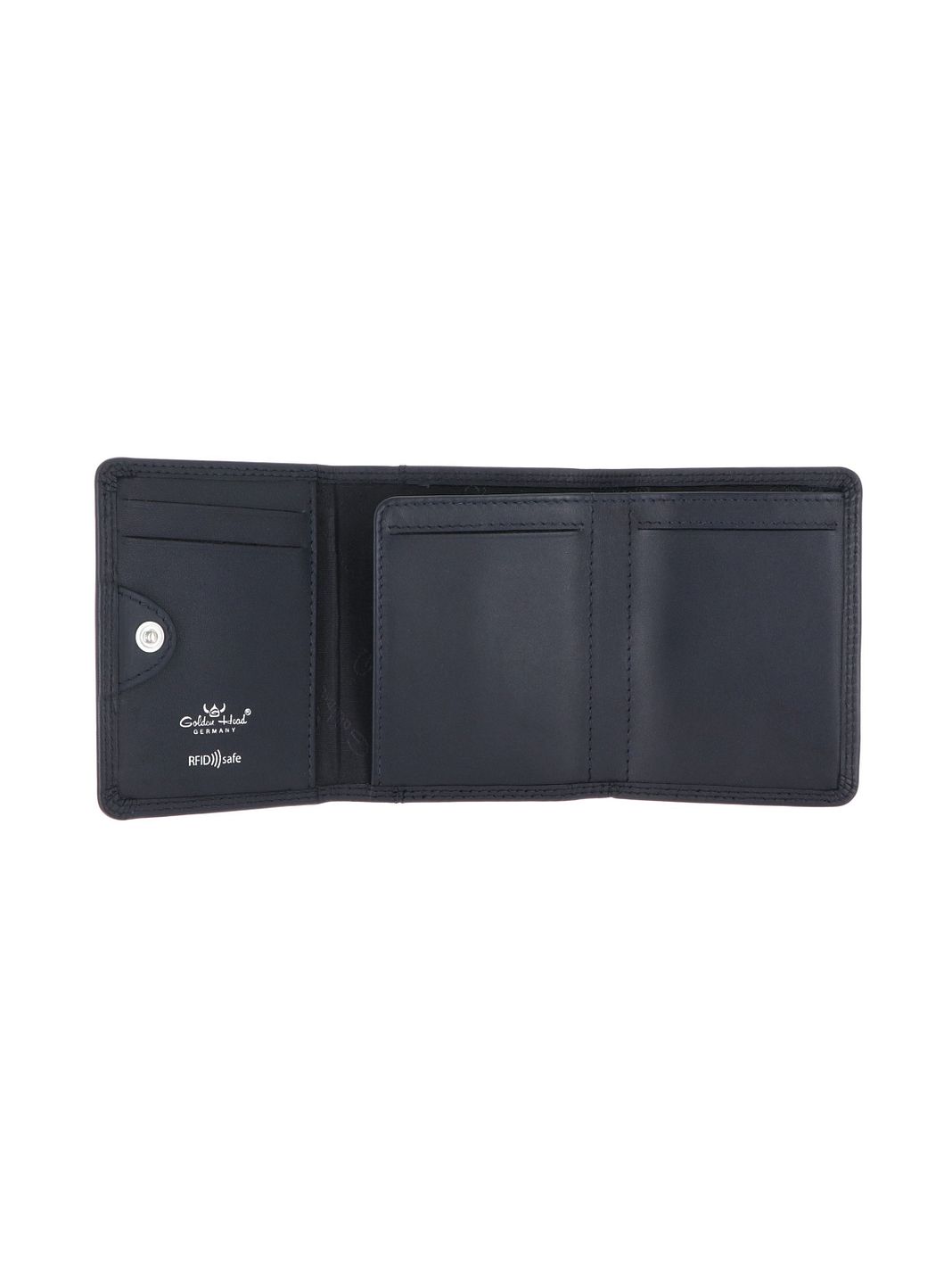 Golden Head Polo Portafoglio Protezione RFID Vera Pelle 10 cm Golden Head Polo Portafoglio Protezione RFID Vera Pelle 10 cm