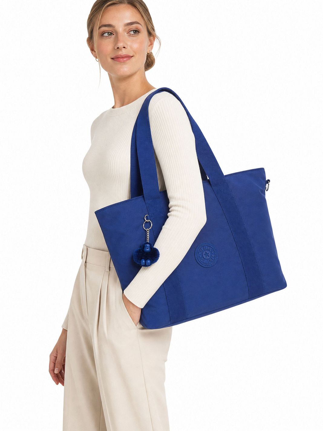 Kipling Basic Minta L Borsa tote 44 cm Kipling Basic Minta L Borsa tote 44 cm