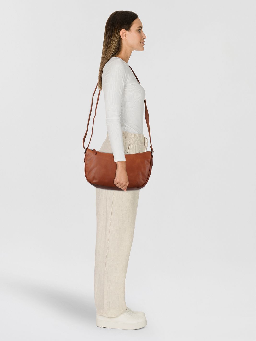 Greenburry Fiorentina Crossbody-laukku Nahka 34 cm Greenburry Fiorentina Crossbody-laukku Nahka 34 cm