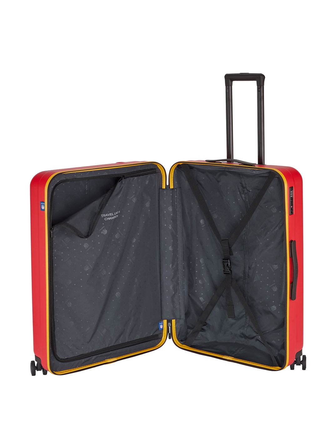 Travelite travelite x NFL 4-pyöräinen vetolaukku L 76 cm Travelite travelite x NFL 4-pyöräinen vetolaukku L 76 cm
