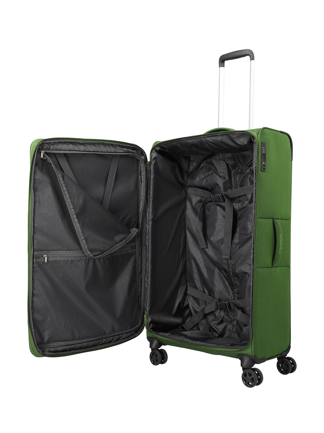 Travelite Cubis 4 ruedas Trolley L 83 cm Con asa expansible