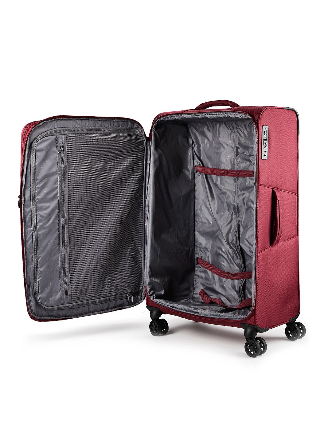 d & n Travel Line 9804 4 ruote Carrello L 78 cm espandibile d & n Travel Line 9804 4 ruote Carrello L 78 cm espandibile