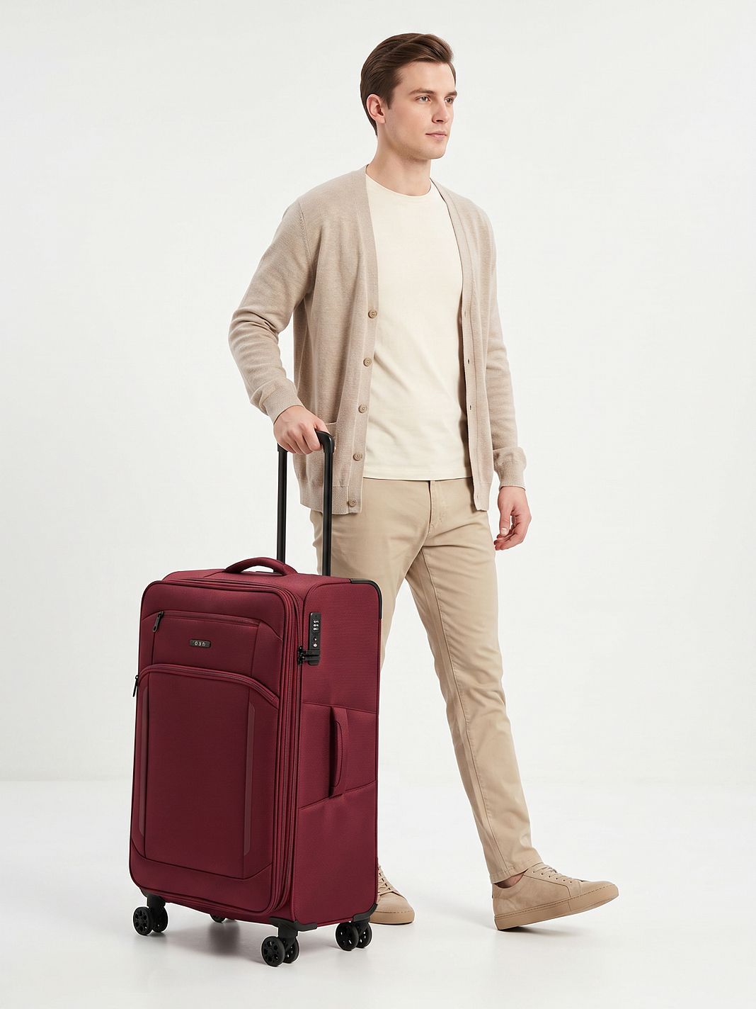 d & n Travel Line 9804 4 ruote Carrello L 78 cm espandibile d & n Travel Line 9804 4 ruote Carrello L 78 cm espandibile