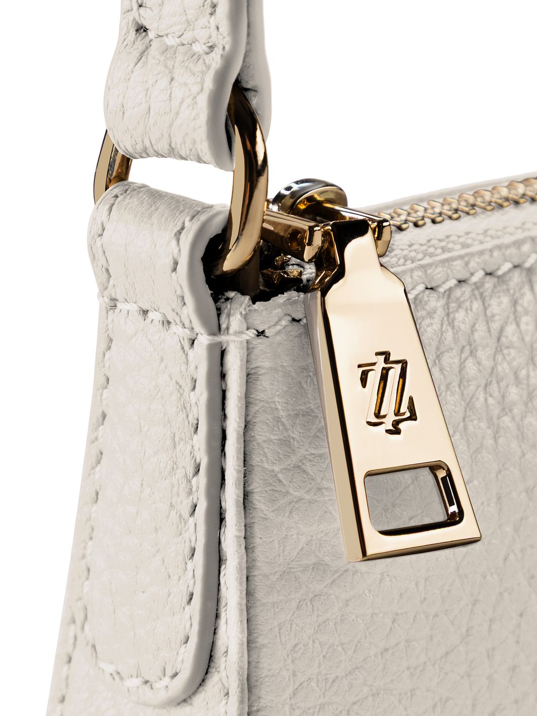 Lazarotti Bolso de hombro tipo pochette de piel de Bolonia, 22 cm Lazarotti Bolso de hombro tipo pochette de piel de Bolonia, 22 cm