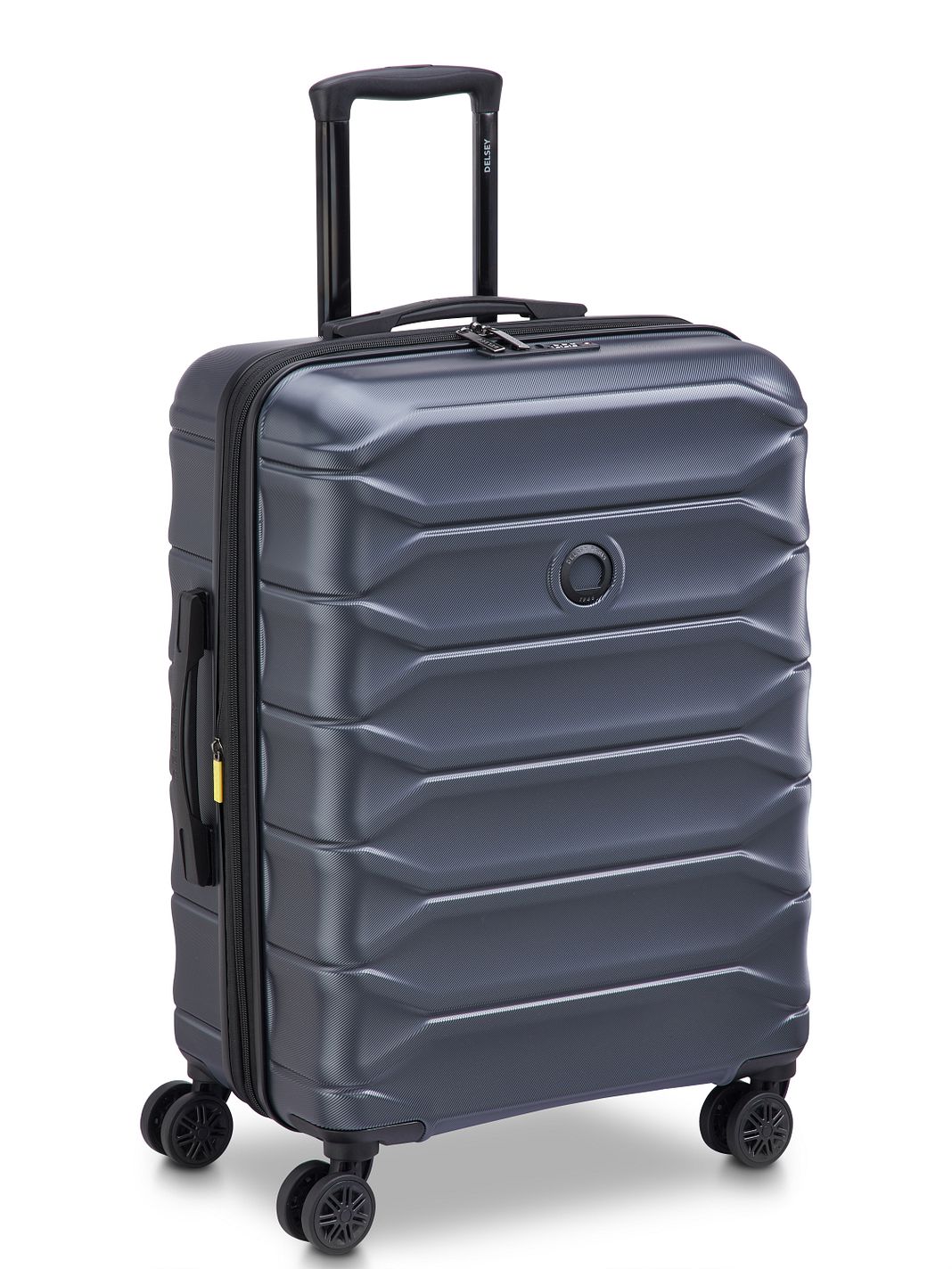 Delsey Paris Meteor 4-hjulig Resväskeset 3-delad med expansionsveck