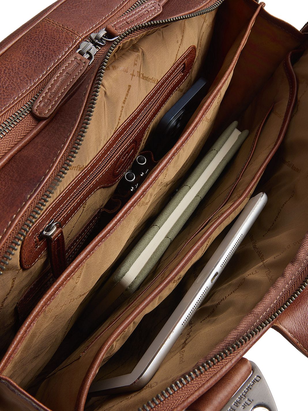 The Chesterfield Brand Venturo Portfölj Läder 40 cm Laptopfack The Chesterfield Brand Venturo Portfölj Läder 40 cm Laptopfack