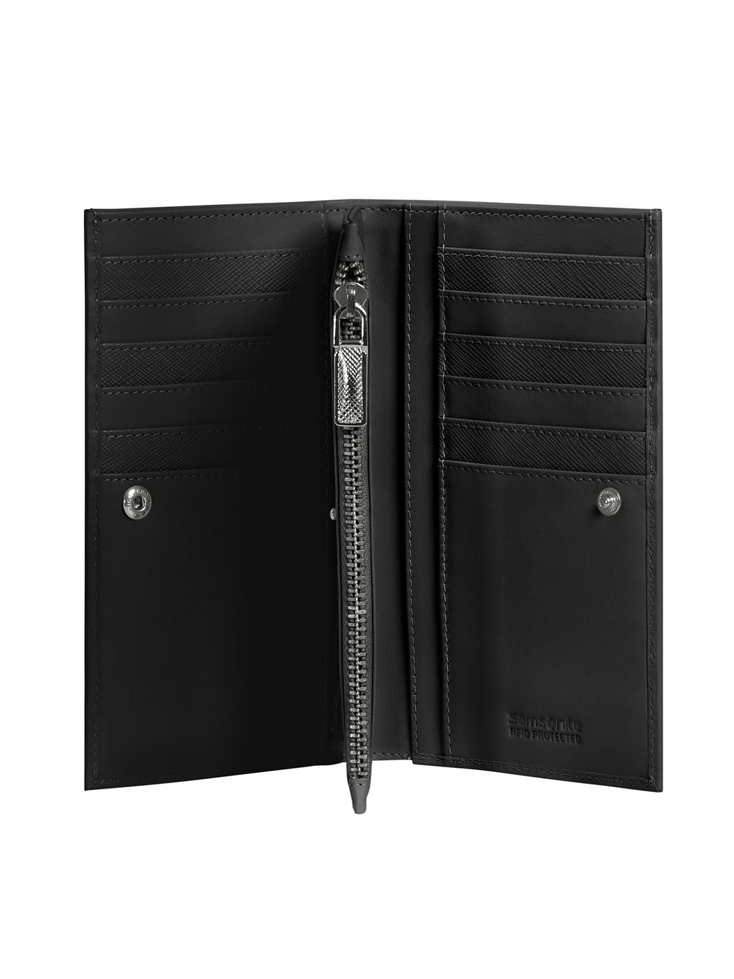 Samsonite Image Leather Portafoglio Protezione RFID Vera Pelle 16 cm Samsonite Image Leather Portafoglio Protezione RFID Vera Pelle 16 cm